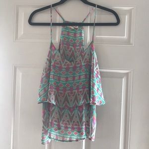 Painted Threads tank top